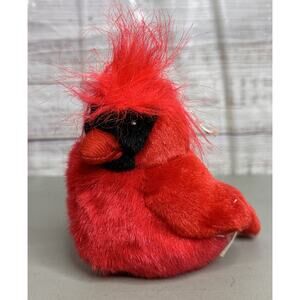 Wild Republic Red Cardinal Bird Plush Doll Stuffed Animal Chirping Sound Works